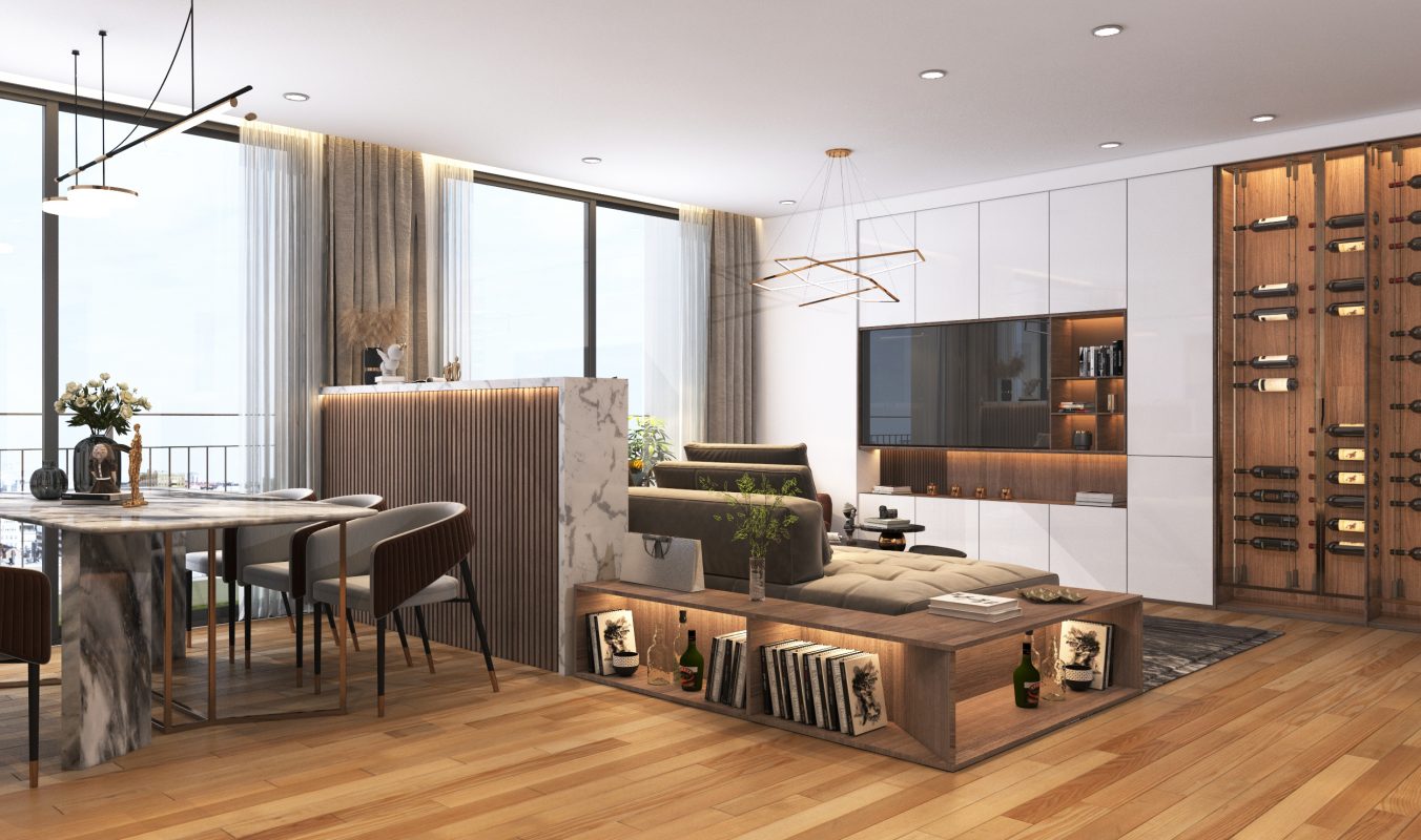 nội thất chung cư Hà Sơn Sweet Home